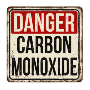 carbon monoxide danger sign