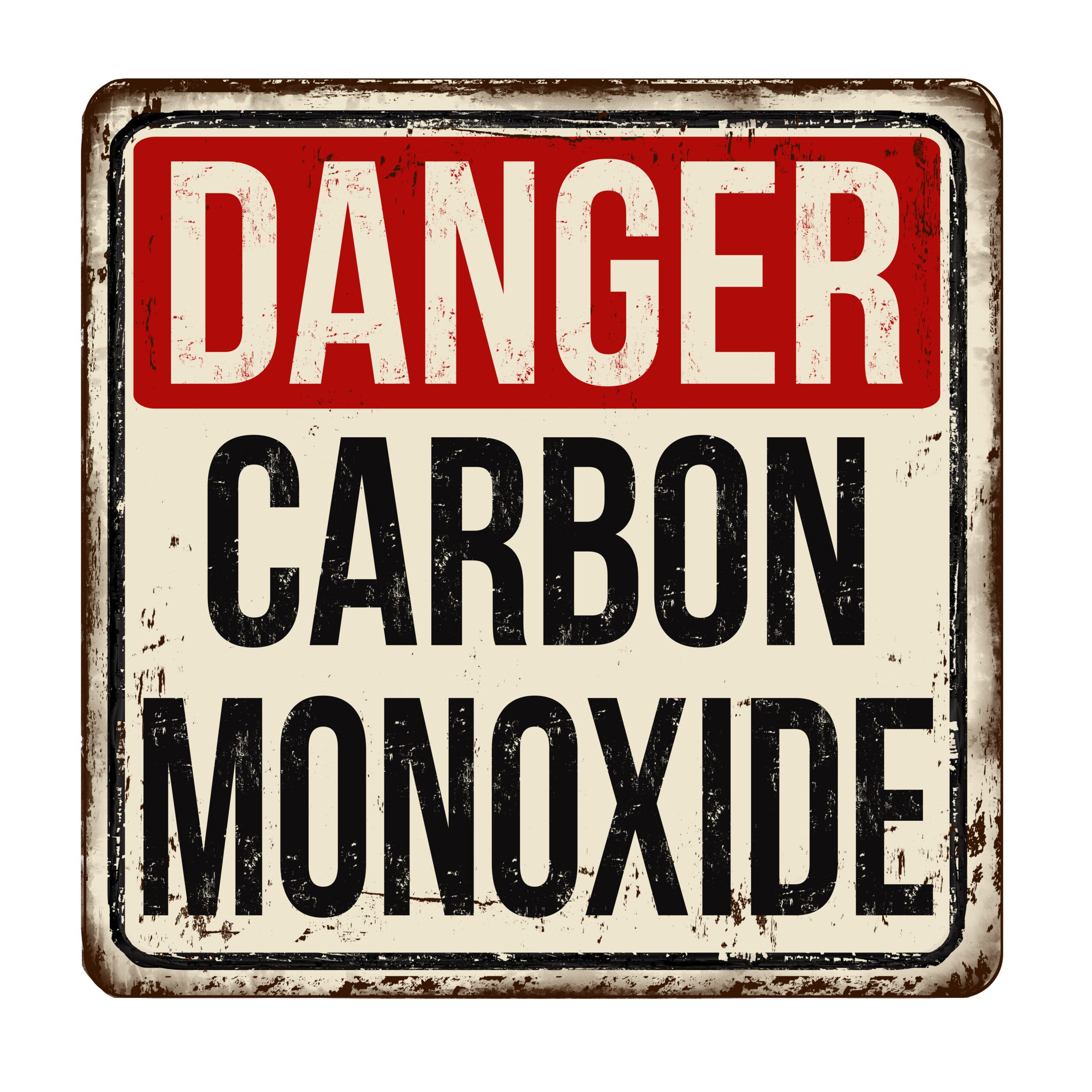 carbon monoxide danger sign